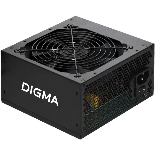 Блок питания Digma DPSU-350W 350 Вт, retail, черный,