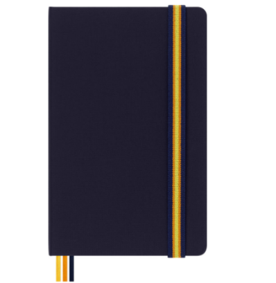 Блокнот Moleskine LIMITED EDITION K-WAY SKQP060KWBLUEK89 Large 240 л в линейку синий