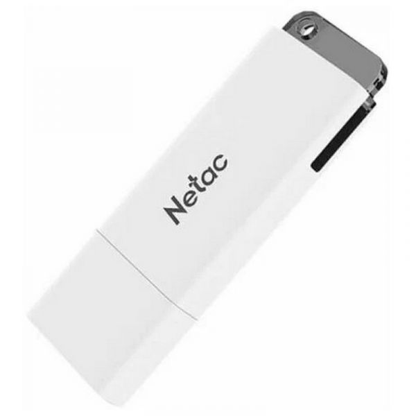 Флешка NETAC U185 USB3.0 64Гб белый