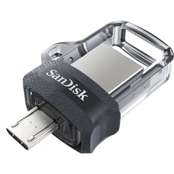 Флешка Sandisk Ultra Dual drive 16Гб черный