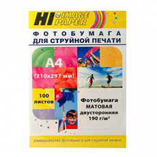 Фотобумага Hi-Image Paper A201544 A4, 190 г/м2, 100 л., покрытие - матовое