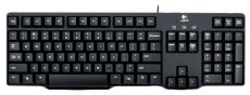 Клавиатура проводная Logitech Classic K100 PS/2 Black