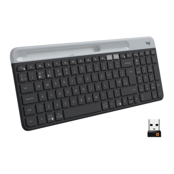 Клавиатура Logitech K580 черный/серый