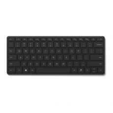 Клавиатура беспроводная Microsoft Compact Keyboard черный