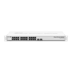 Коммутатор MikroTik CSS326-24G-2S+RM 24x1 Гбит/сек, управляемый