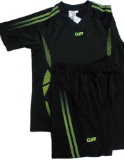 Комплект футбольной формы Cliff 3130 2XL Черный