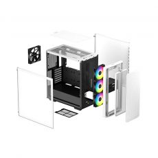 Корпус Deepcool CK560 Midi-Tower белый