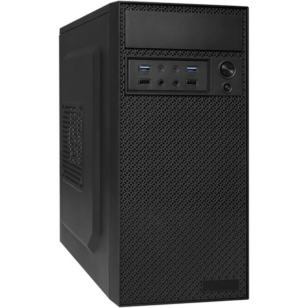 Корпус Exegate BAA-109U2 Mini-Tower черный EX291274RUS