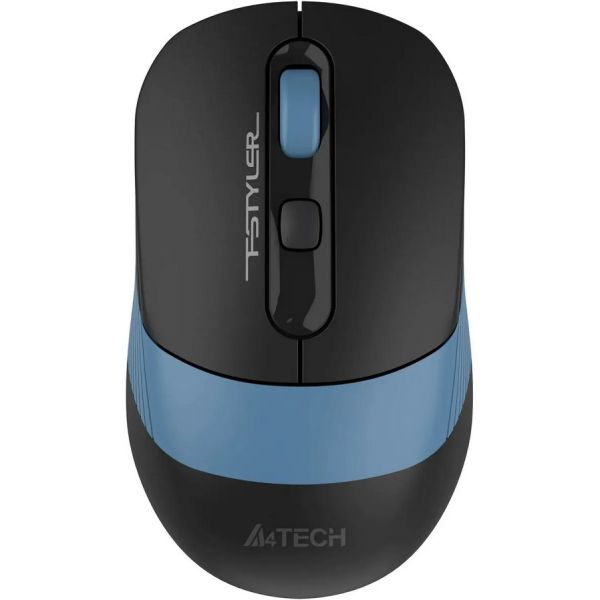 Мышь A4Tech Fstyler FB10CS оптическая, Bluetooth/Радио, USB/Bluetooth, черный/синий [fb10cs usb ash blue]