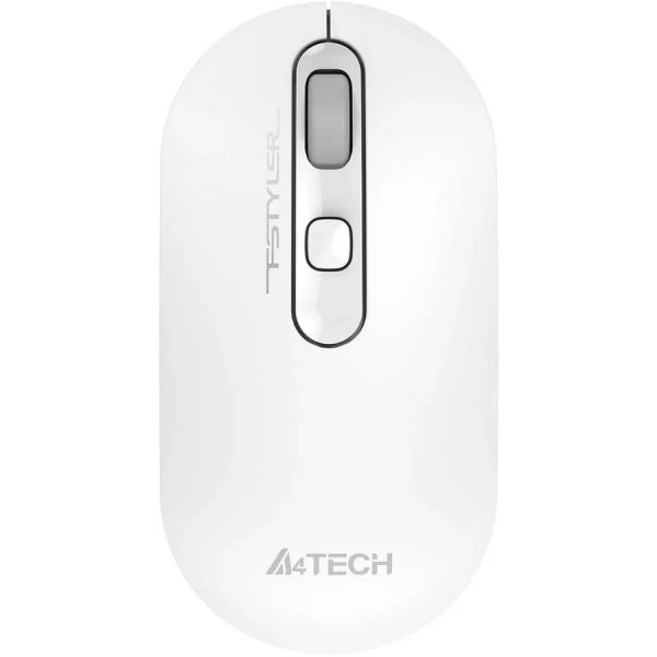 Мышь A4Tech Fstyler FG20S оптическая, беспроводная, USB, белый [fg20s usb white]