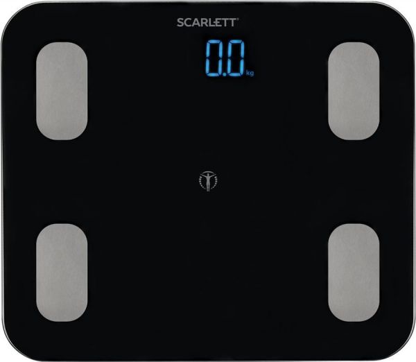 Напольные весы Scarlett SC-BS33ED46 до 180 кг черный ()