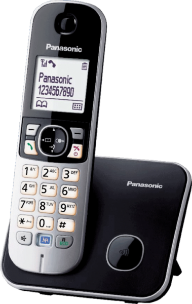 Радиотелефон Panasonic KX-TG6811RUB Black