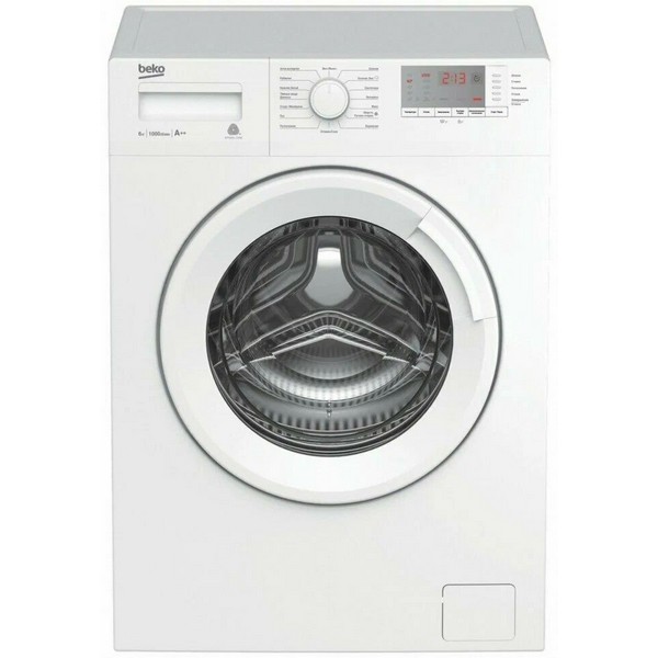 Стиральная машина BEKO WRE6512BWW фронтальная 6 кг белый