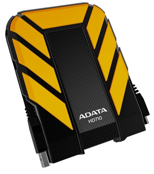 Внешний жесткий диск ADATA AHD710-1TU3-CYL 1000 желтый