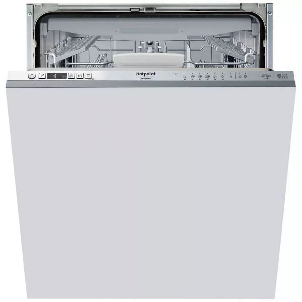 Встраиваемая посудомоечная машина Hotpoint-Ariston HIC 3C26N WF полноразмерная, белый