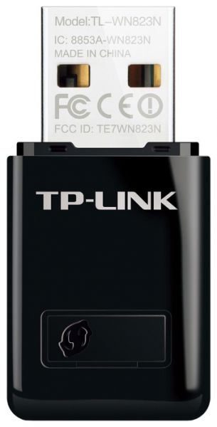 Сетевой адаптер TP-LINK TL-WN823N Wi-Fi USB 2.0, черный